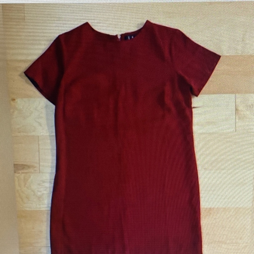 Lulu's Red Mini Dress shift Y2K‎ size S Wedding guest party dress normcore